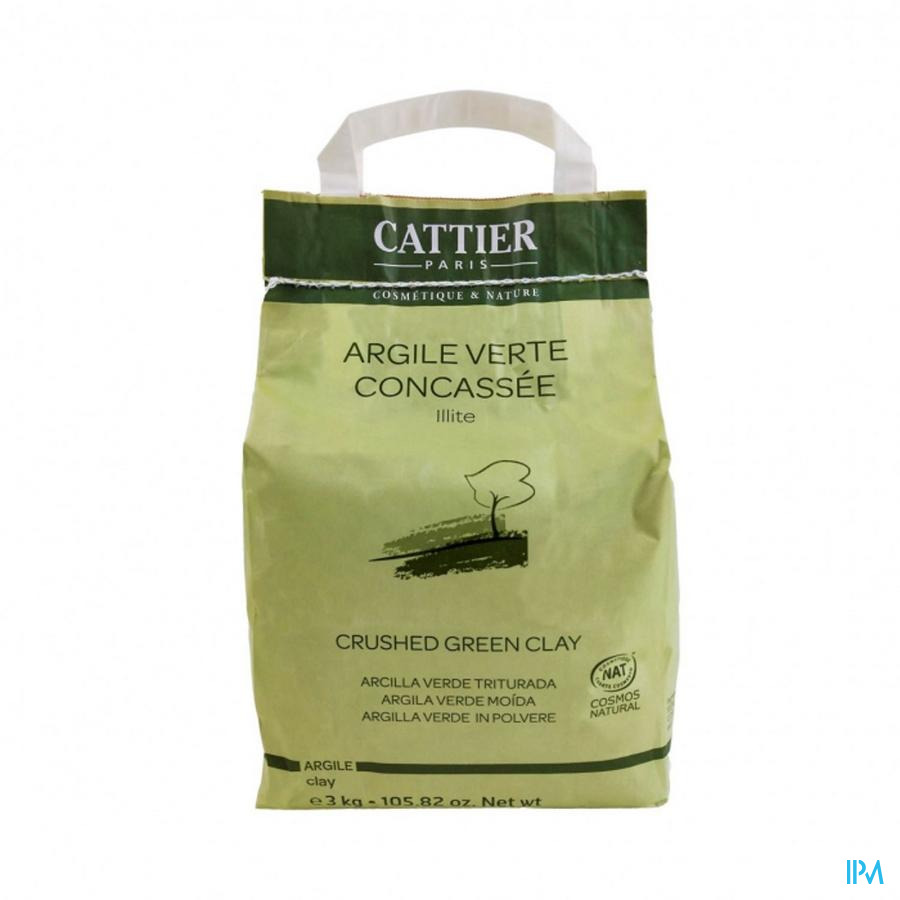 vignette Cattier Argile Verte Vrac Concassee 3kg