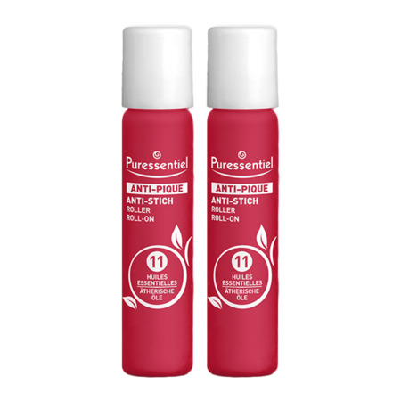 produit Puressentiel Antipique Roller Apaisant 11he 5ml X2