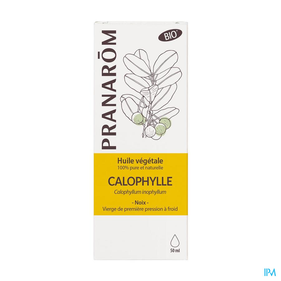 vignette Pranarom Huile Vegetale Bio Calophylle 50ml