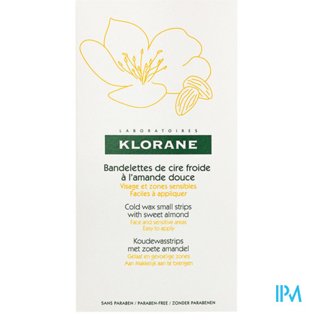 vignette Klorane Depilatoires Cire Froide Vis.-zone Sens. 6