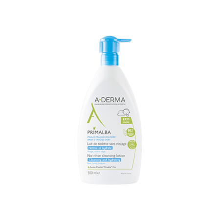 vignette A Derma Primalba Lait Toilette Douceur Pompe 500ml