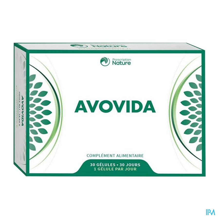 vignette Prescription Nature Avovida Gelule 30