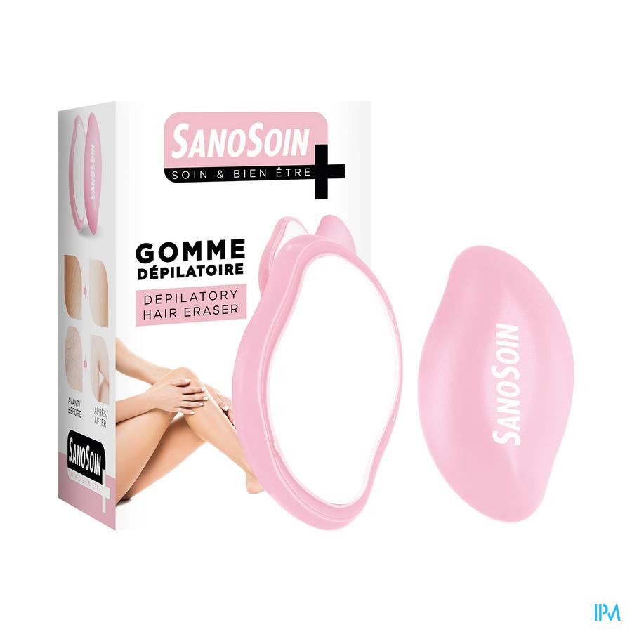 vignette Sanosoin Gommes Depilatoire Rose