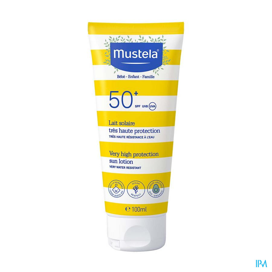 vignette Mustela Solaire Lait Spf50+ 100ml