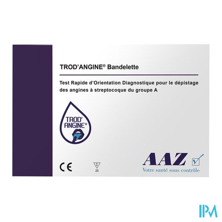 produit Aaz Trod'angine+ Bandelette 25