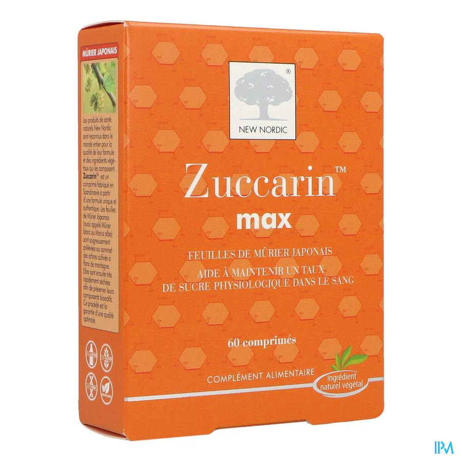 produit New Nordic Zuccarin Max Comprime 60