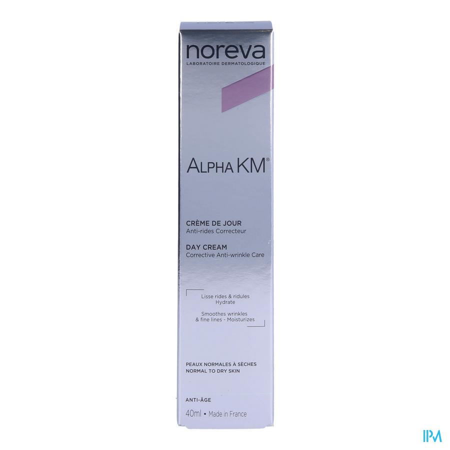vignette Noreva Alpha Km Creme De Jour Antirides Correcteur 40ml