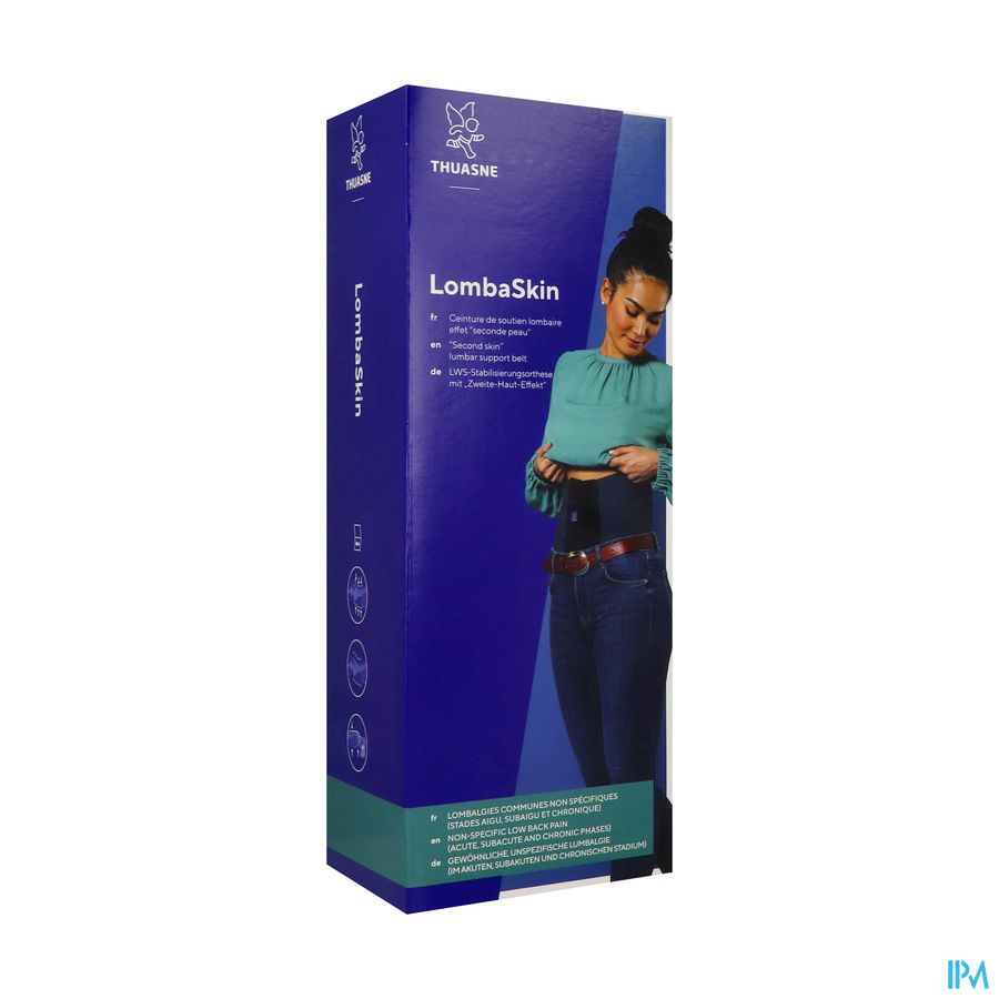 produit THUASNE CEINT LOMBASKIN T3 H26 NOIR/BL