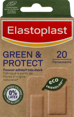 produit Elastoplast Green Protect Pansement 2 Formats 20