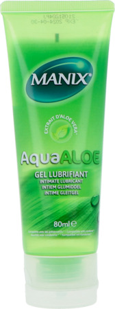 vignette MANIX GEL LUB AQUA ALOE 80 ML