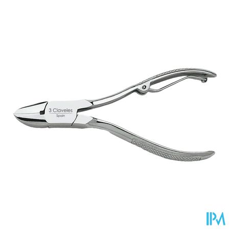 vignette 3 Claveles Pince A Ongles Pedicure 12cm