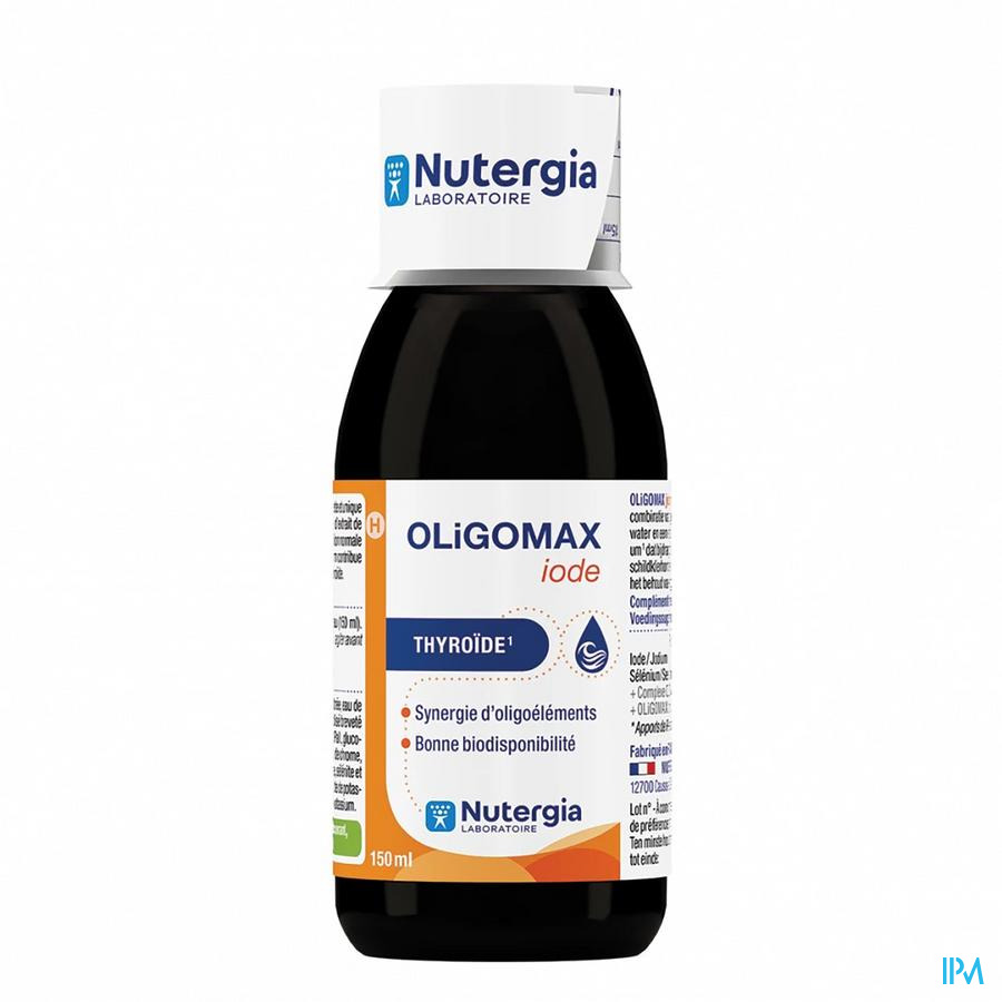 vignette Nutergia Oligomax Iode Solution Buvable 150ml
