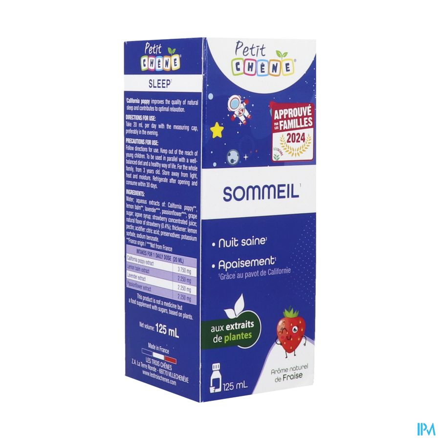 produit PETIT CHENE SOMMEIL FL 125ML