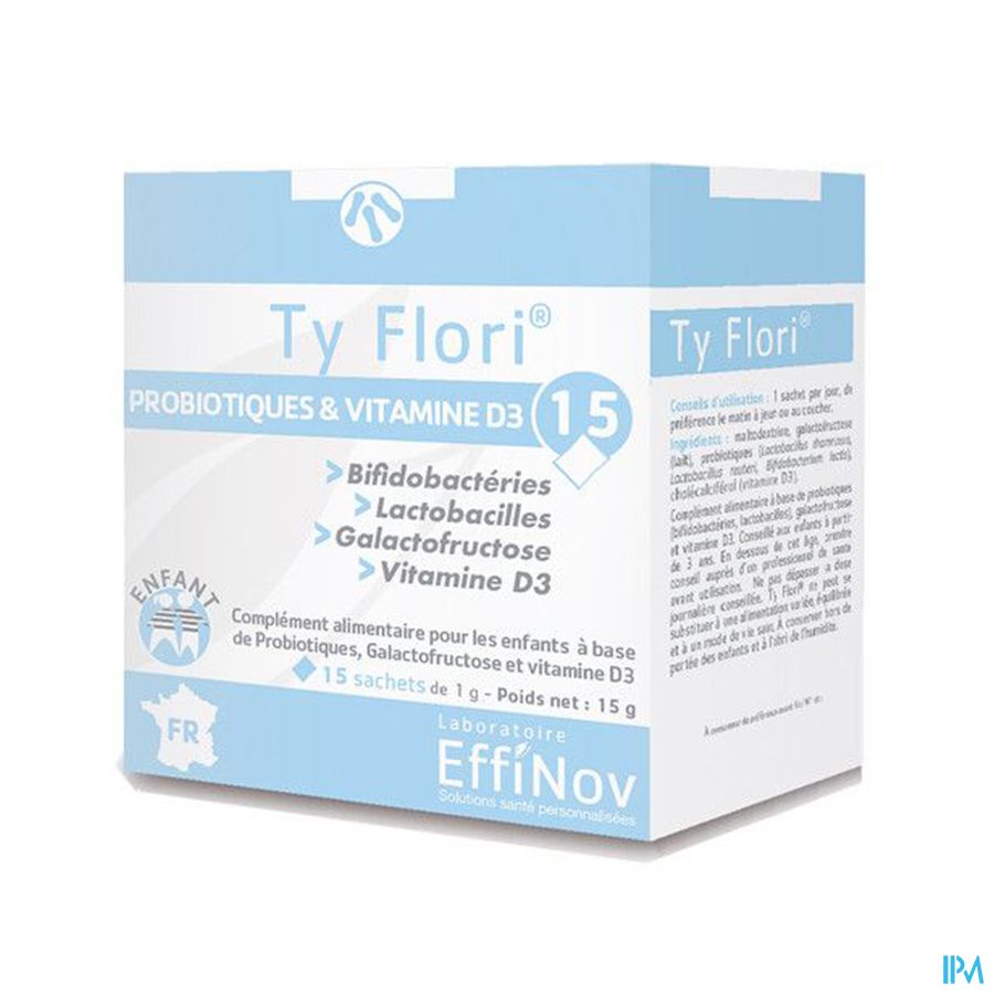 produit EFFINOV TY FLORI SACHETS 15