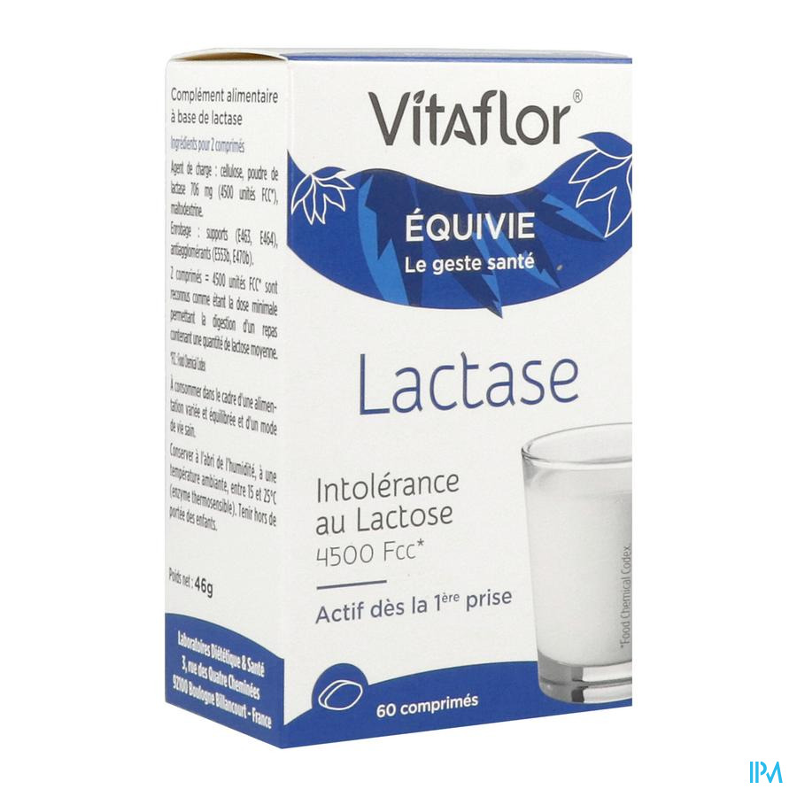 vignette BOUILLET ENZYME LACTASE ECO CPR 60