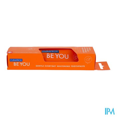 vignette Curaprox Be You Dentifrice Orange Pure Hapiness Peche Et Abricot 60ml