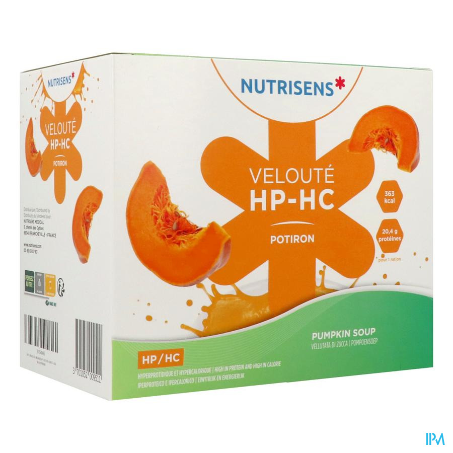 vignette Nutrisens Veloutes Hp/hc Potiron 80g X4