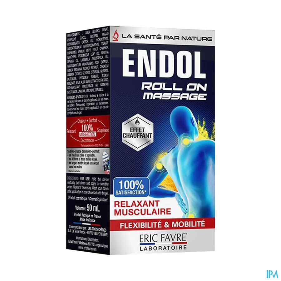 produit ERIC FAVRE ENDOL ROLL ON ROLL-ON 50ML