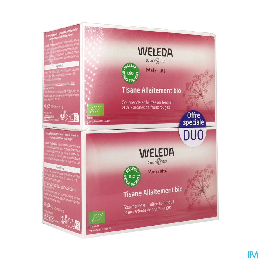 produit WELEDA TISANE ALLAITEMT FRTS ROUGES