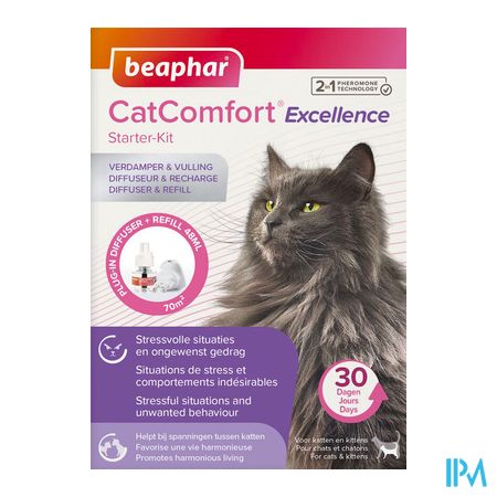 vignette Beaphar Catcomfort Excellence Diffuseur Et Recharge Aux 2 Pheromones