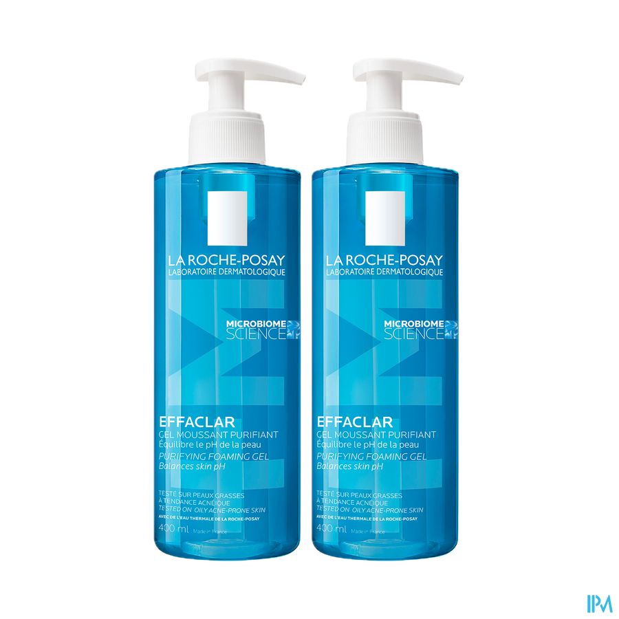 vignette EFFACLAR GEL MOUSS 400ML LOT 2