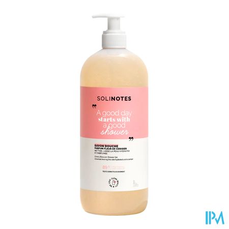 vignette Solinotes Savon Douche Liquide Fleur De Cerisier 1l
