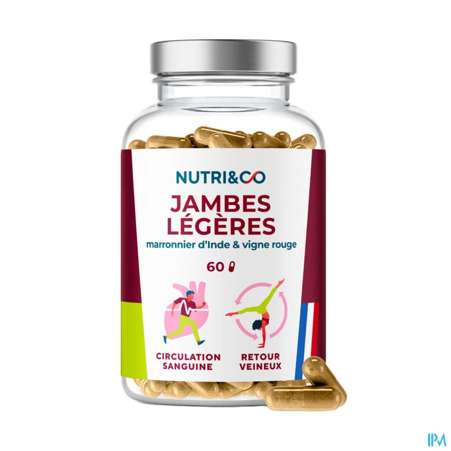 produit NUTRI&CO JAMBES LEGERES GELU60