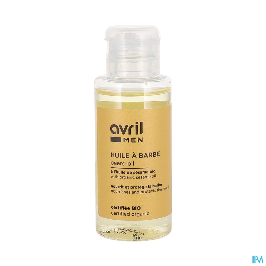 vignette AVRIL HUILE BARBE CERTIFIEE BIO 50ML