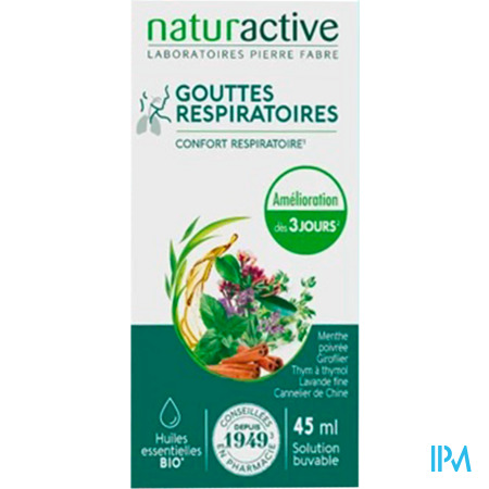 vignette Naturactive Goutte Respiratoire 45ml