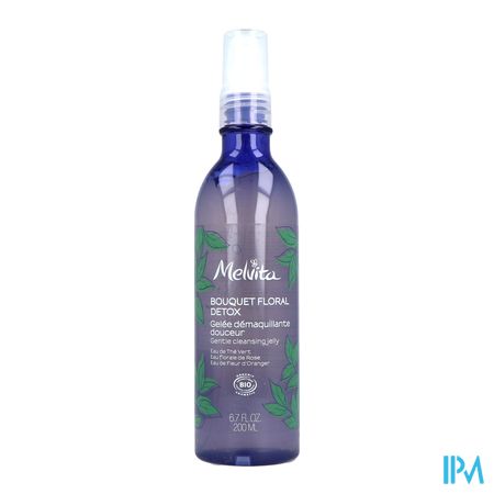vignette Melvita Gelee Demaquillante Adoucissante Bio 200ml