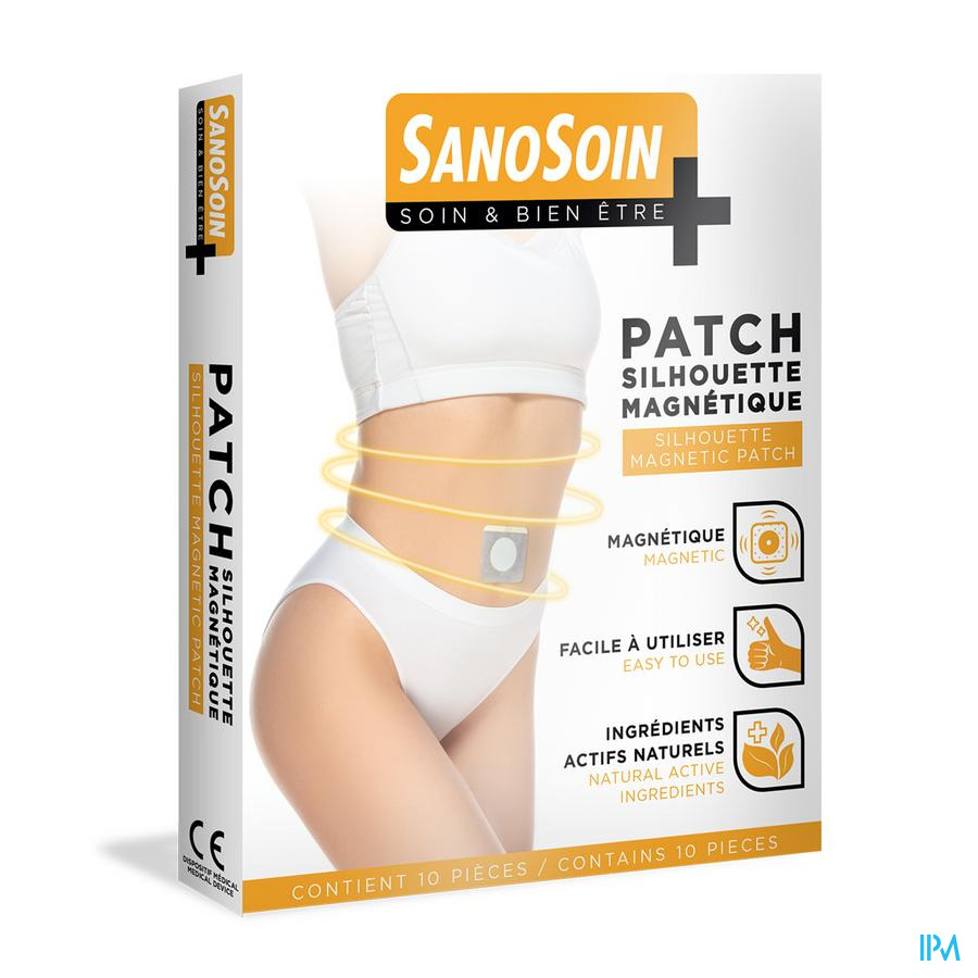 vignette Sanosoin Patch Silhouette Magnetique X10