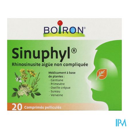 vignette Sinuphyl Comprime Pellicule 20