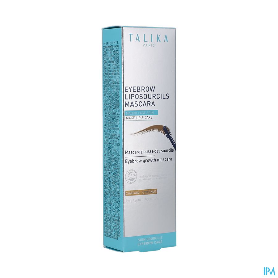 vignette TALIKA LIPOSOURCILS MASCARA CHATAIN 5ML