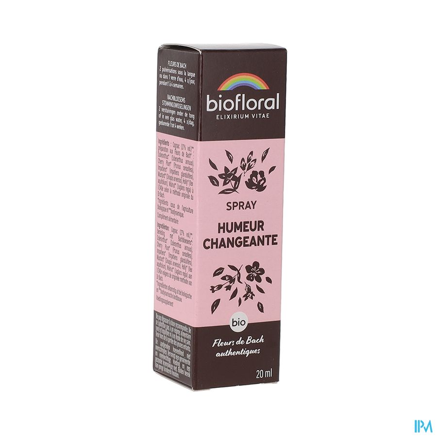 produit BIOFLORAL HUMEUR CHANGEANTE SPR BIO 20ML