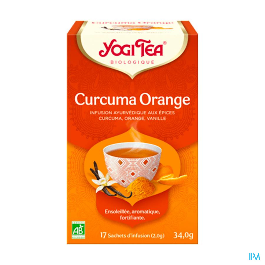vignette Yogi Tea Curcuma Orange Bio Infusette 2g 17