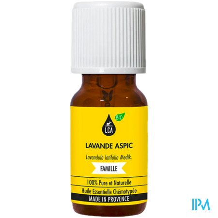 vignette Lca Huile Essentielle De Lavande Aspic Bio 10ml