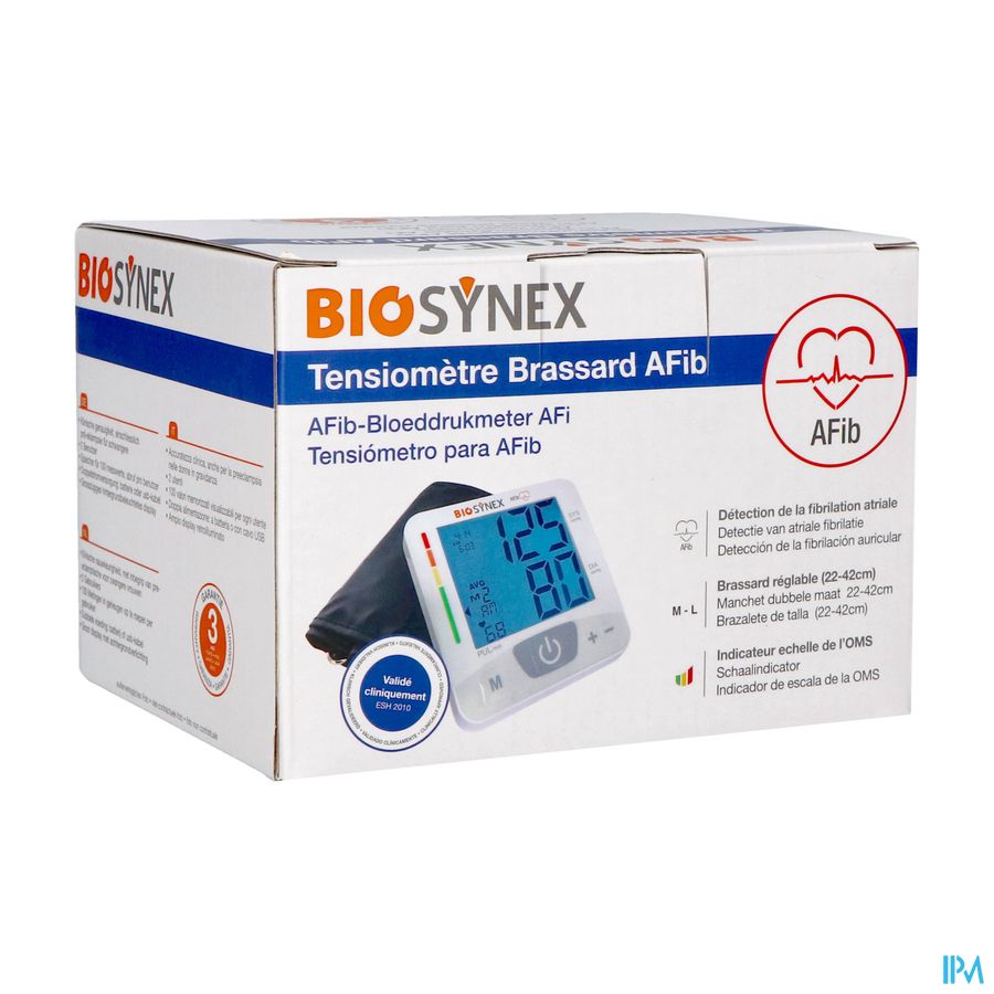 vignette Biosynex Tensiometre Brassard Afib