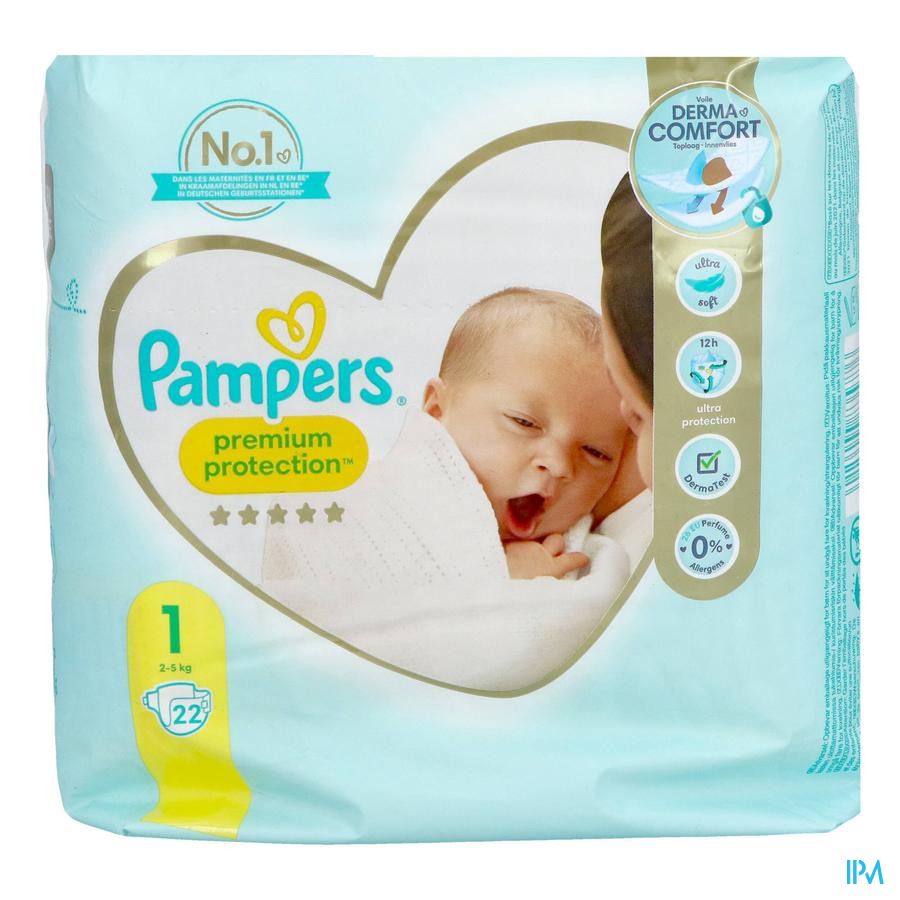 vignette Pampers Premium Protection Carry Pack S1 22