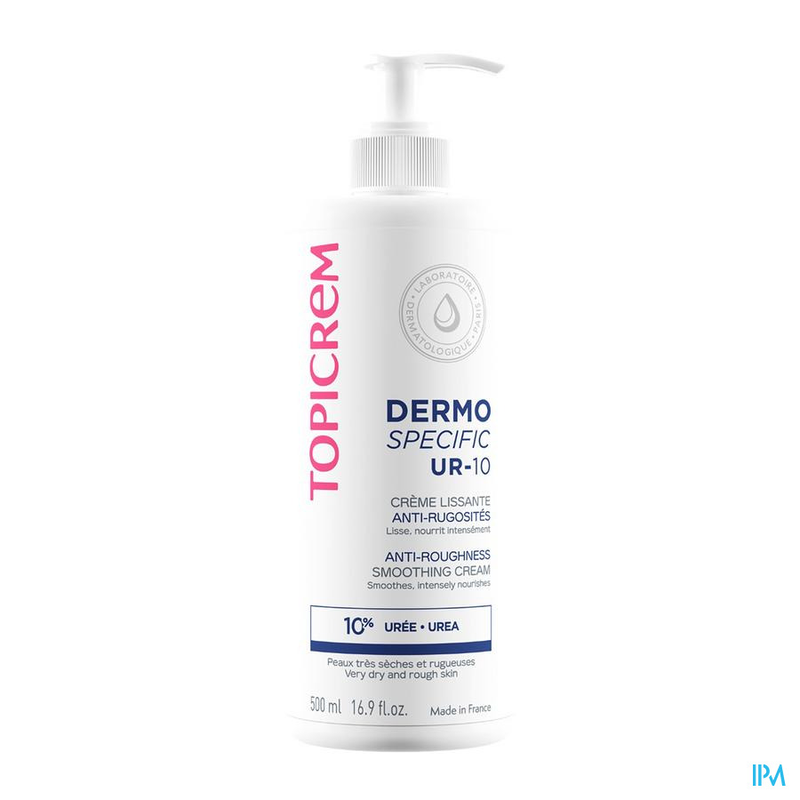 vignette TOPICREM UR-10 500ML
