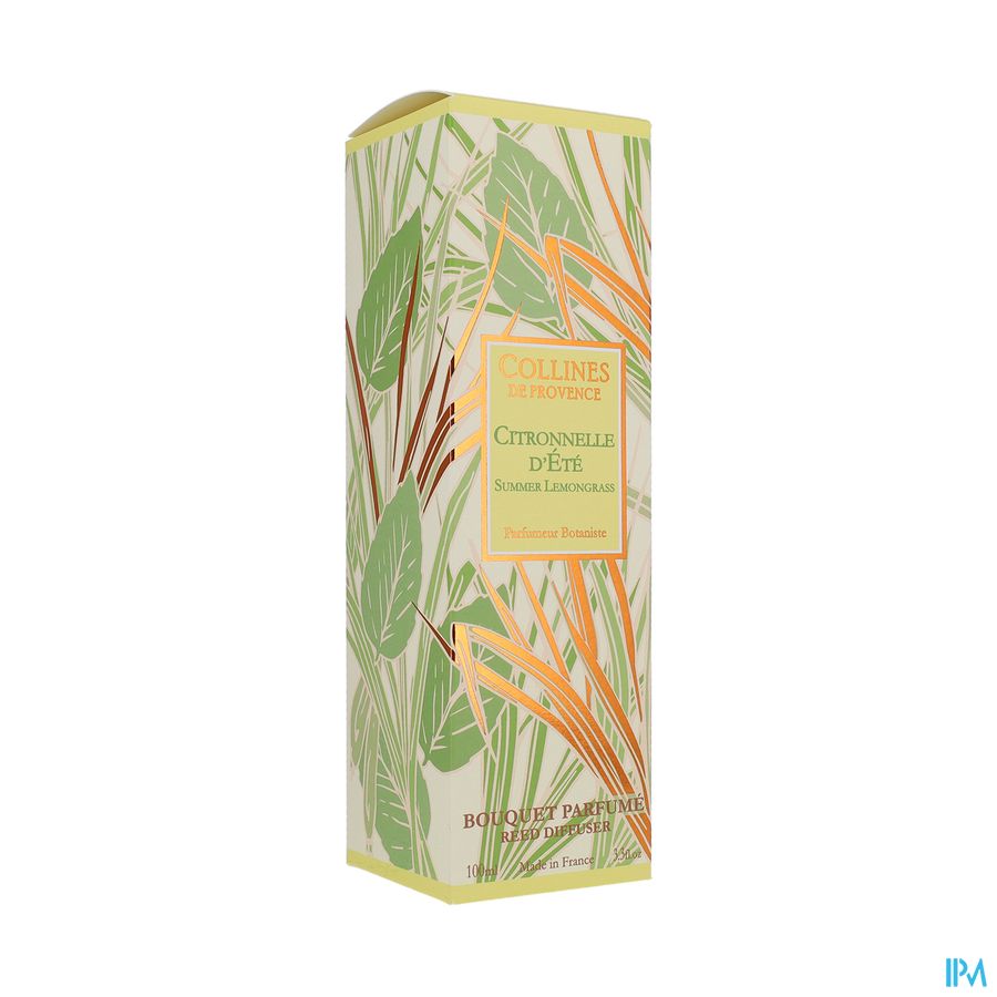 produit Collines De Provence Bouquet Parfume Citronnelle D'ete 100ml