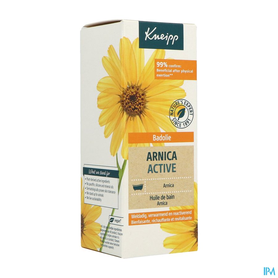 vignette Kneipp Huile De Bain Arnica Arnica Active 100ml