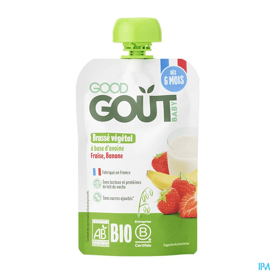 vignette GOOD GOUT BRASSE VEGET AVOI/FRAI/BANA 90G