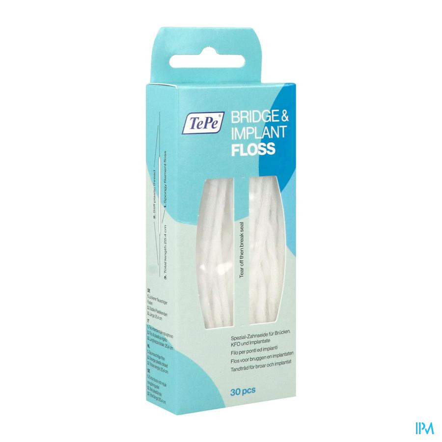 vignette Tepe Bridge Implant Floss Fil Dentaire X30