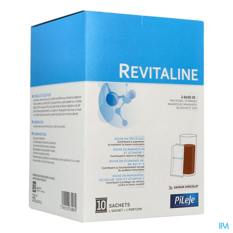 vignette Pileje Revitaline Fort Cacao Sachet 10