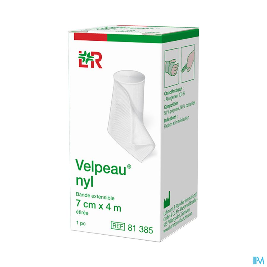 produit Velpeau Nyl Bande Extensible 4m X 7cm