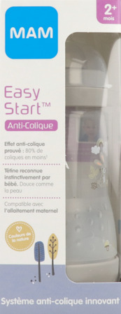 vignette Mam Biberon Easy Start Anticolique Nature Dune Debit 2 260ml X2