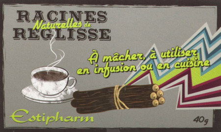 vignette Estipharm Racine Reglisse Naturelle 40g