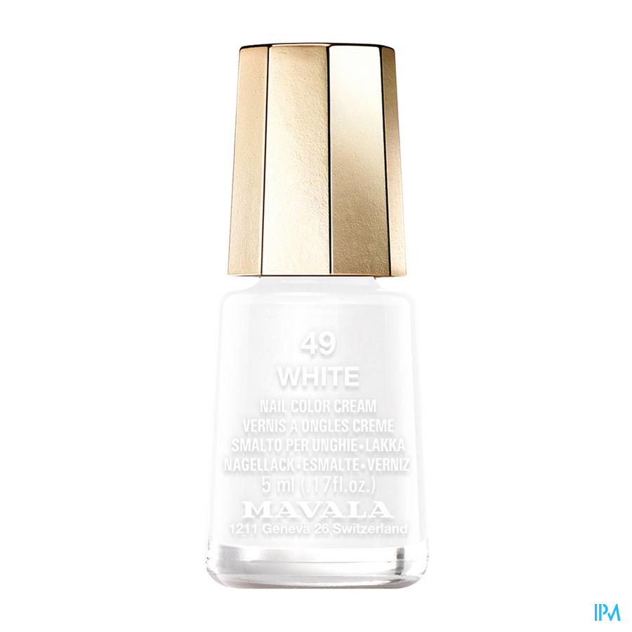 produit MAVALA MINI VAO 49 WHITE 5ML