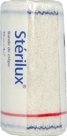 vignette Sterilux Bande De Crepe 4m X 10cm Cello