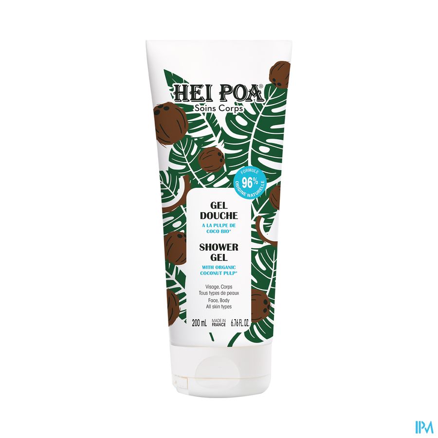 produit HEI POA GEL DOUCHE COCO 200ML